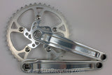 Vintage Kooka I-Beam Crankset: Silver 94/58mm, 175mm, 42T Near Mint