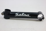 NOS Salsa Threadless Stem: 1" 150mm x 25.4mm, White Logos