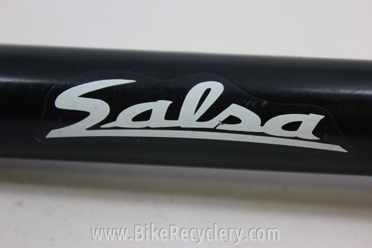 NOS Salsa Threadless Stem: 1" 150mm x 25.4mm, White Logos