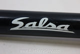 NOS Salsa Threadless Stem: 1" 150mm x 25.4mm, White Logos