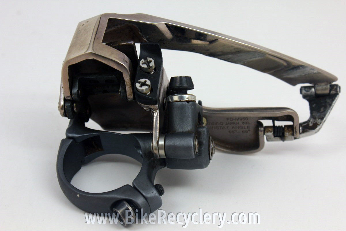 XTR FD-M950 Front Derailleur: 31.8mm Bottom Pull Top Swing