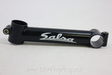 NOS Salsa Threadless Stem: 1 1/8" 150mm x 25.4 White Logos