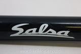 NOS Salsa Threadless Stem: 1 1/8" 150mm x 25.4 White Logos