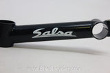 NOS Salsa Threadless Stem: 1 1/8" 150mm x 25.4 White Logos
