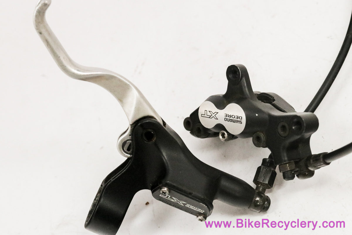 Shimano XT BR-M755 Front Disc Brake: Black/Silver (No Pads)