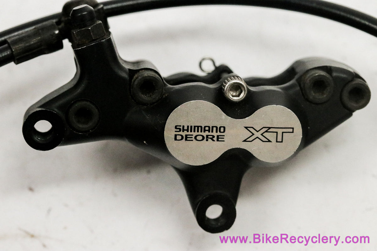 Shimano XT BR-M755 Front Disc Brake: Black/Silver (No Pads)