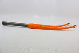 Masi Fork: Steel, 1" Threaded, Molteni Orange