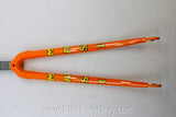Masi Fork: Steel, 1" Threaded, Molteni Orange