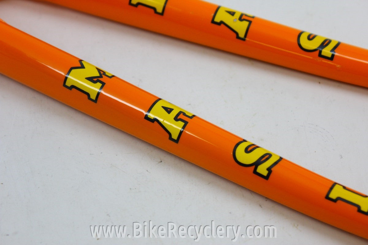 Masi Fork: Steel, 1" Threaded, Molteni Orange