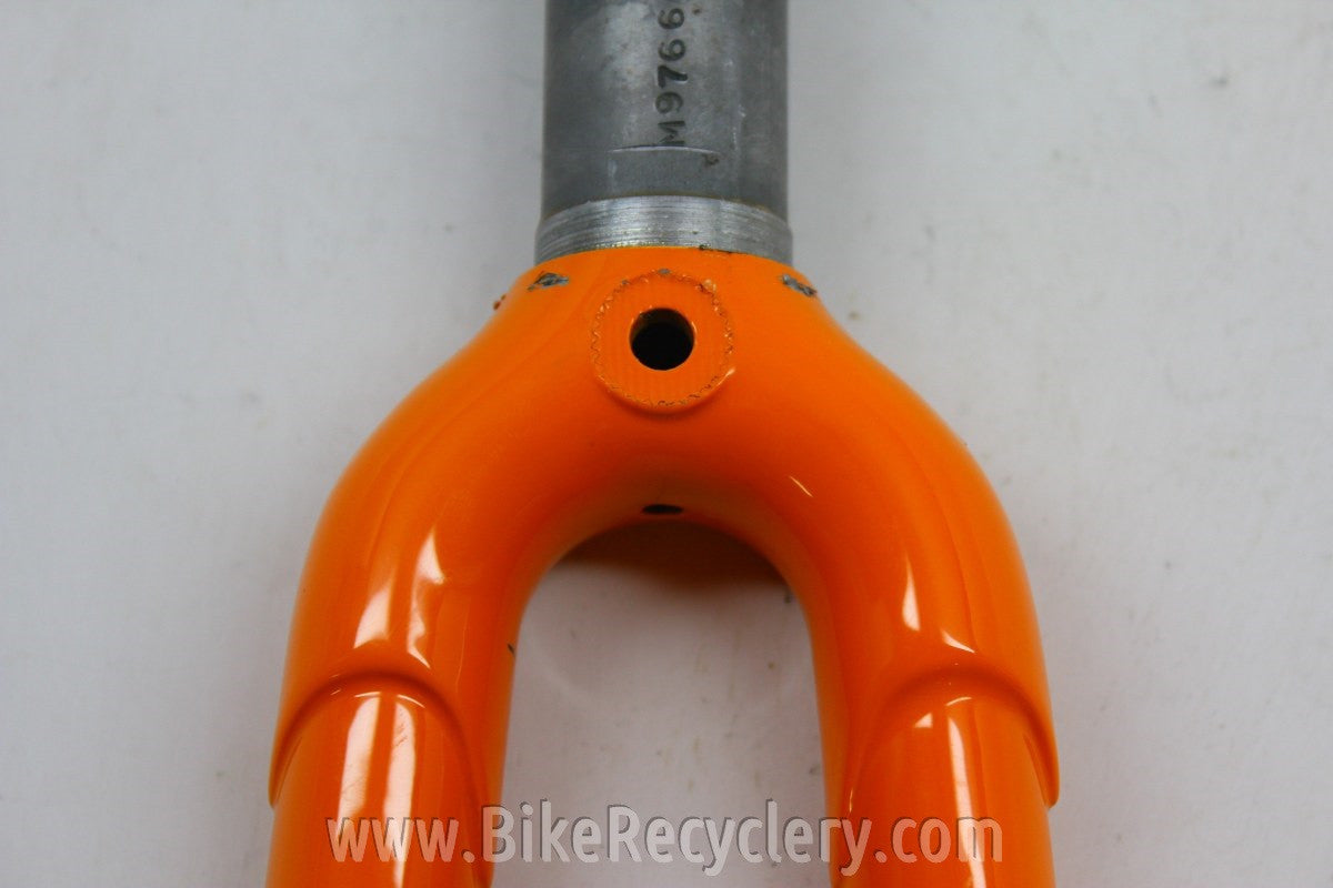 Masi Fork: Steel, 1" Threaded, Molteni Orange