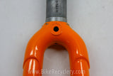 Masi Fork: Steel, 1" Threaded, Molteni Orange