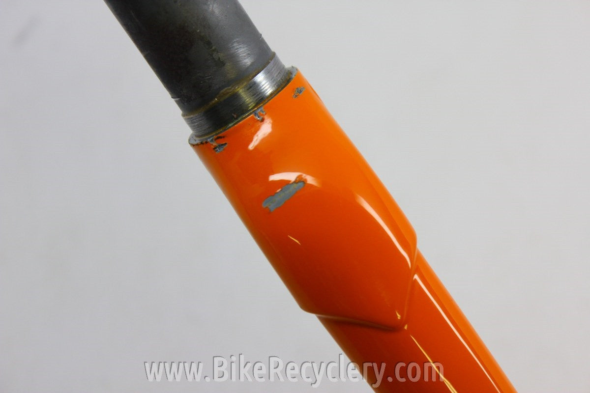 Masi Fork: Steel, 1" Threaded, Molteni Orange