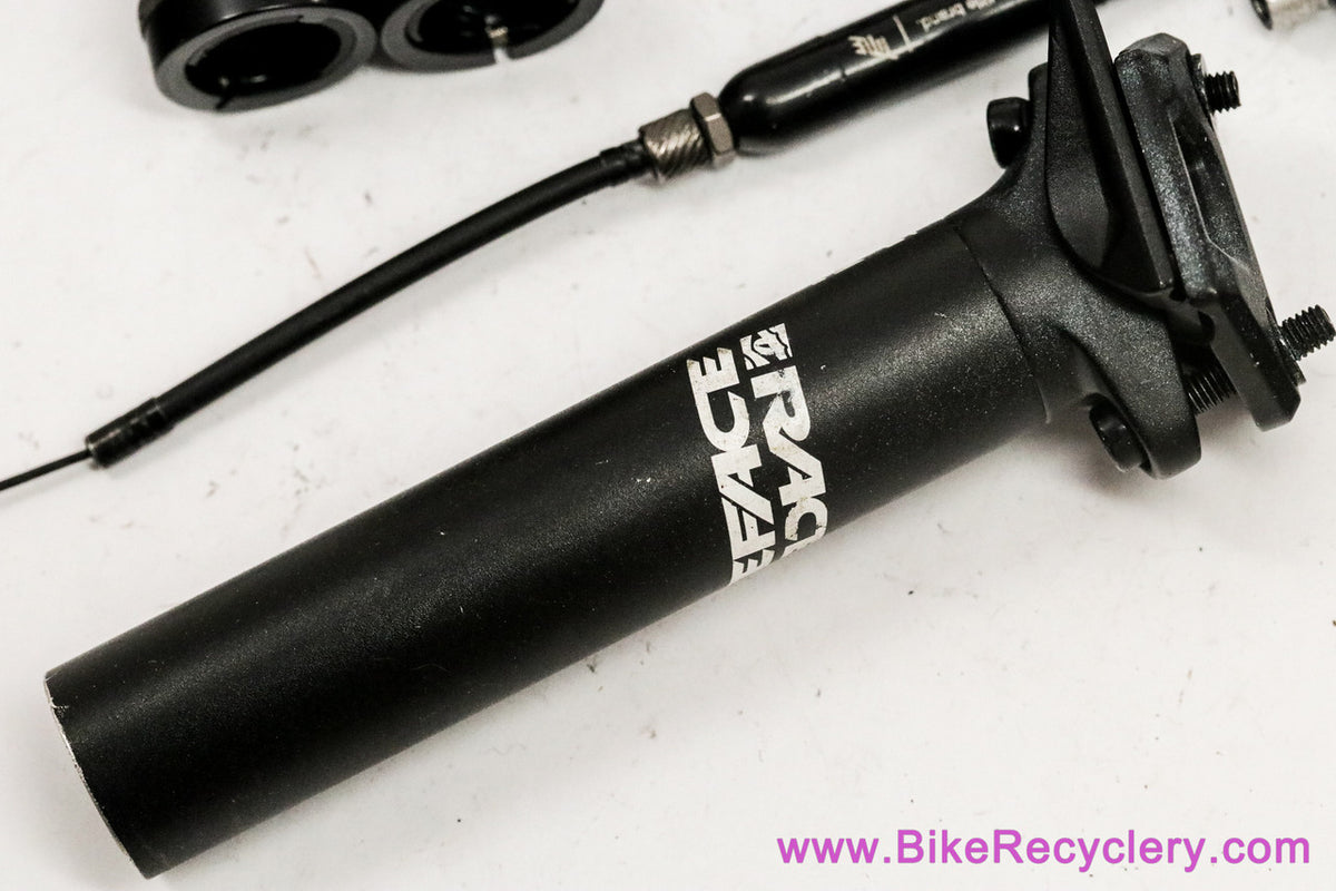BMX Parts Lot: 4 Pegs + Right Odyssey Brake Lever + Spank Grips + Title Gyro + Race Face Ride 31.6mm Seatpost