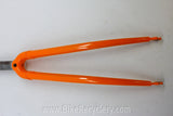 Masi Fork: Steel, 1" Threaded, Molteni Orange