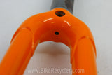 Masi Fork: Steel, 1" Threaded, Molteni Orange