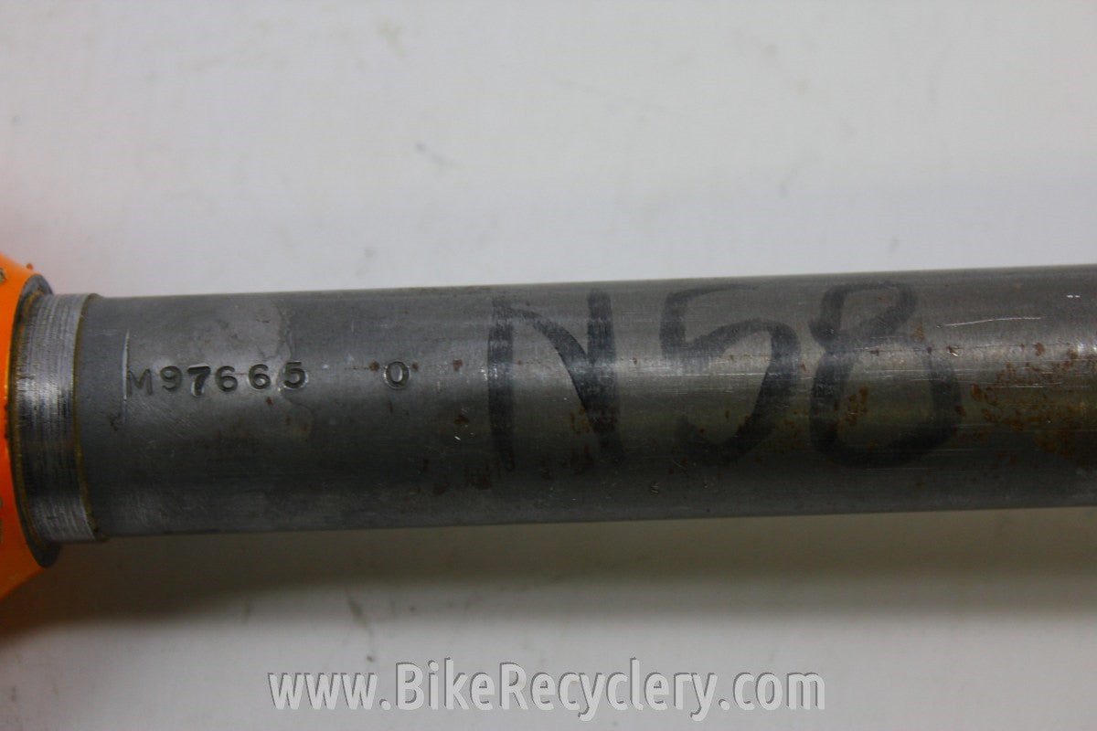 Masi Fork: Steel, 1" Threaded, Molteni Orange