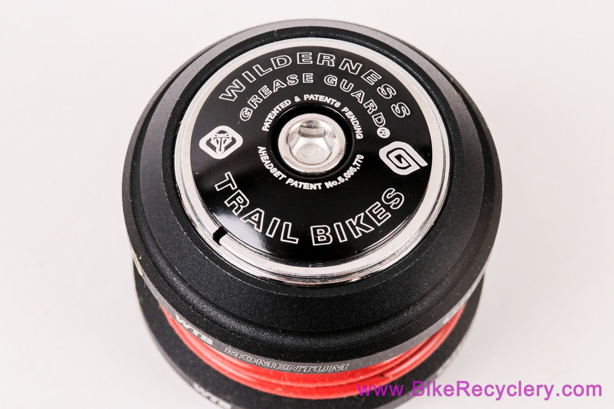 NIB/NOS WTB Momentum Grease Guard Headset: 1 1/8" Threadless - Black - 1990s
