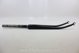 Waterford Steel Fork: Henry James Crown & Dropouts, Black 1" Threadless EXC