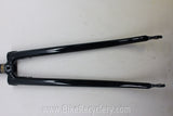 Waterford Steel Fork: Henry James Crown & Dropouts, Black 1" Threadless EXC