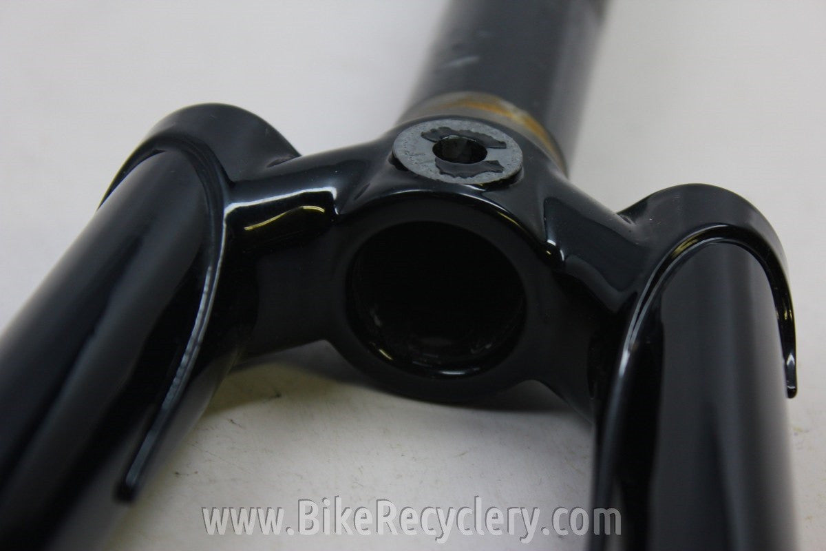 Waterford Steel Fork: Henry James Crown & Dropouts, Black 1" Threadless EXC
