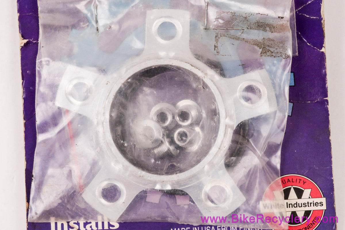 NIB/NOS White Industries Limbo Spider: Freewheel Cog as Chainring Hill Climbing Adapter - RARE & Historic 1980's Part