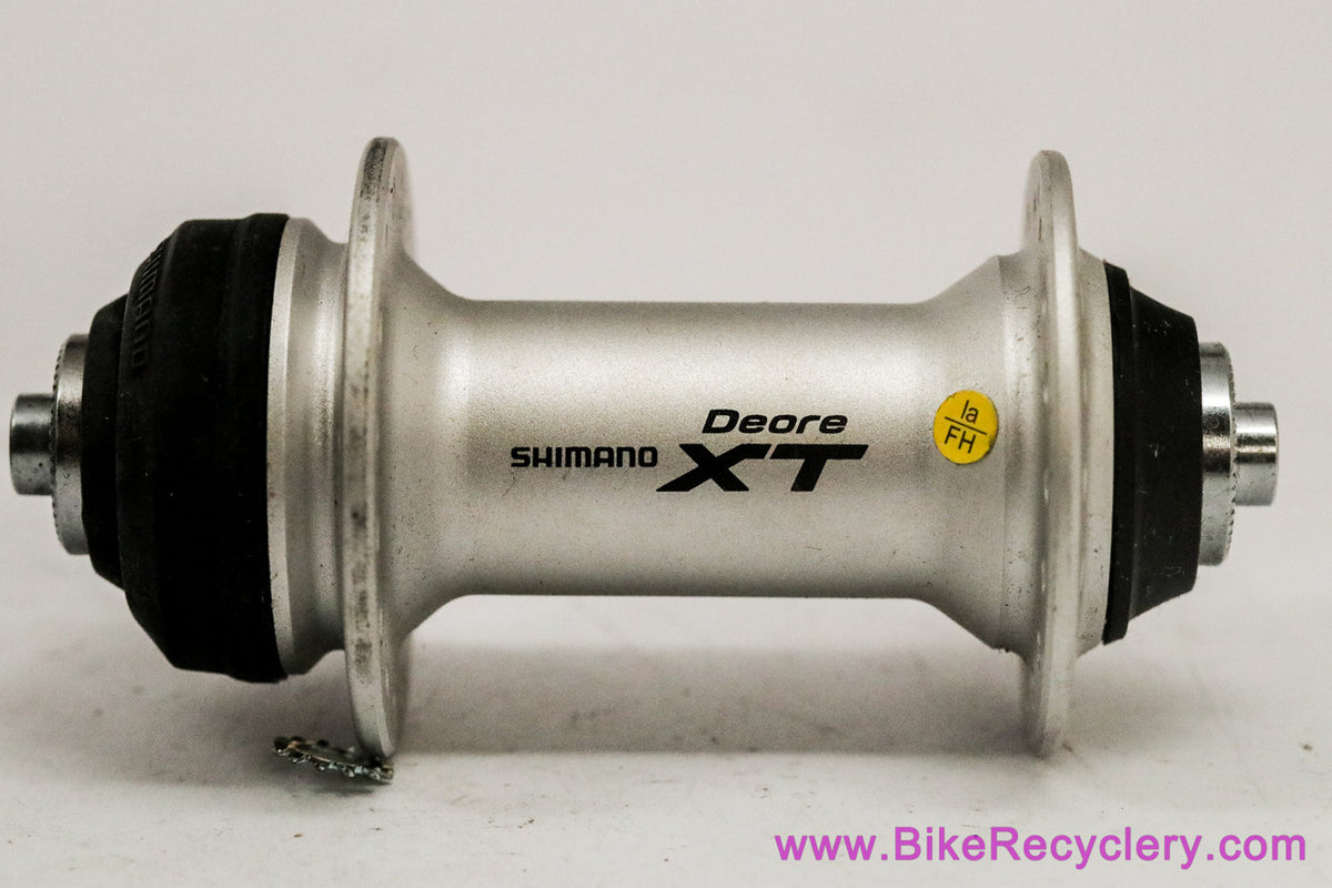 NIB/NOS Shimano Deore XT HB-M775 Front Hub & QR Skewer: 32H - Centerlock - Silver