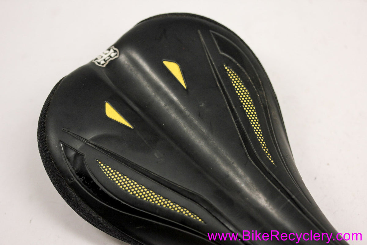 WTB SL8 Test Saddle: Black & Yellow - 127mm - Cromo (Near Mint)
