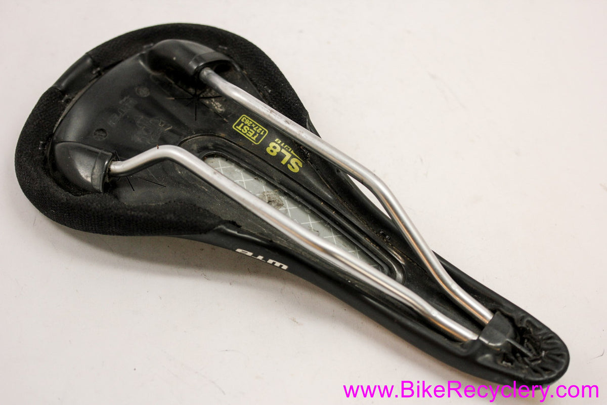 WTB SL8 Test Saddle: Black & Yellow - 127mm - Cromo (Near Mint)