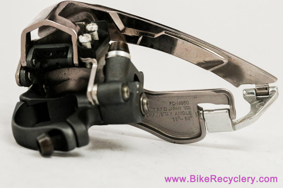 NOS Shimano XTR FD-M950 Front Derailleur: 28.6mm - Top Swing/Low Clamp (Slight Shop Wear)