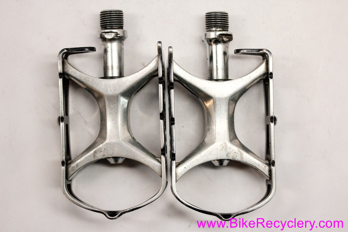 Suntour Superbe Pedals: 1980's - Black - PL-4000