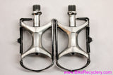 Suntour Superbe Pedals: 1980's - Black - PL-4000