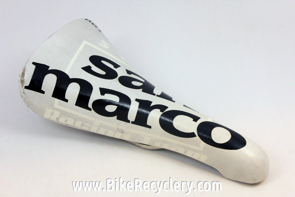 San Marco Concor Light Team Saddle: White