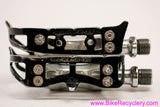 Suntour Superbe Pedals: 1980's - Black - PL-4000