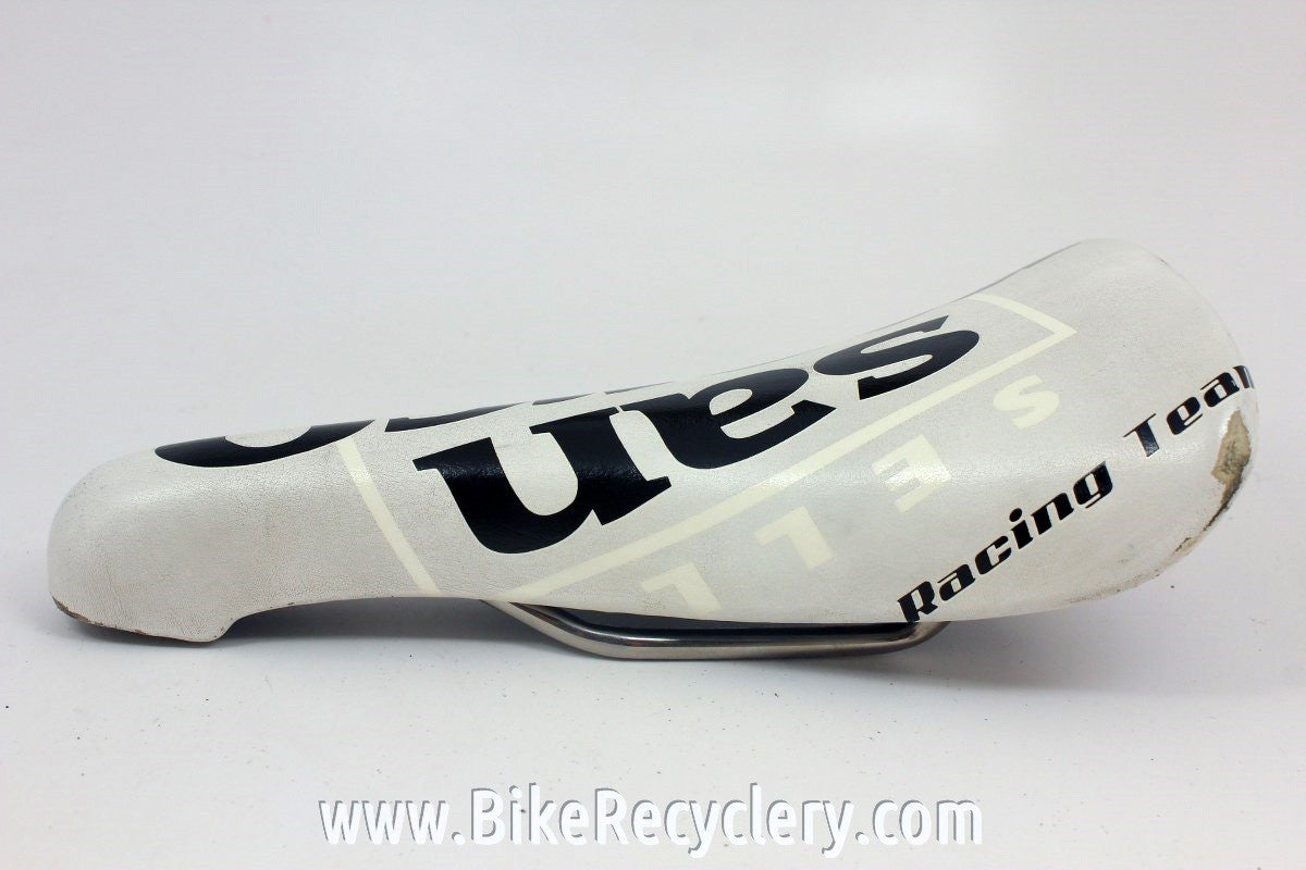 San Marco Concor Light Team Saddle: White