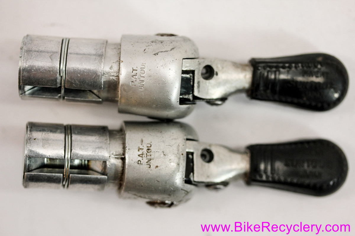 Suntour Barcon Bar End Shifters:  Mod. 3090 - Retro Friction (Pair)