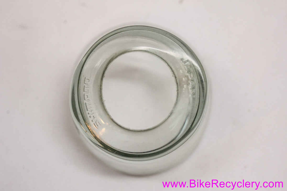 NOS Shimano Dura Ace AX Plastic Headset Cover: SM-HP10 for HP-7200 - Clear - Rubber