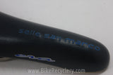 San Marco Era Titanium Saddle: 1999, Leather, EXC