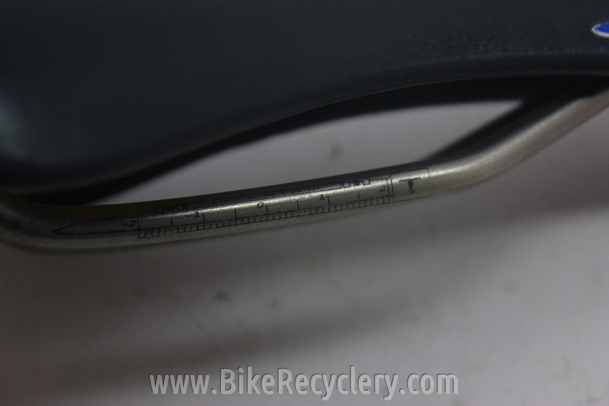 San Marco Era Titanium Saddle: 1999, Leather, EXC