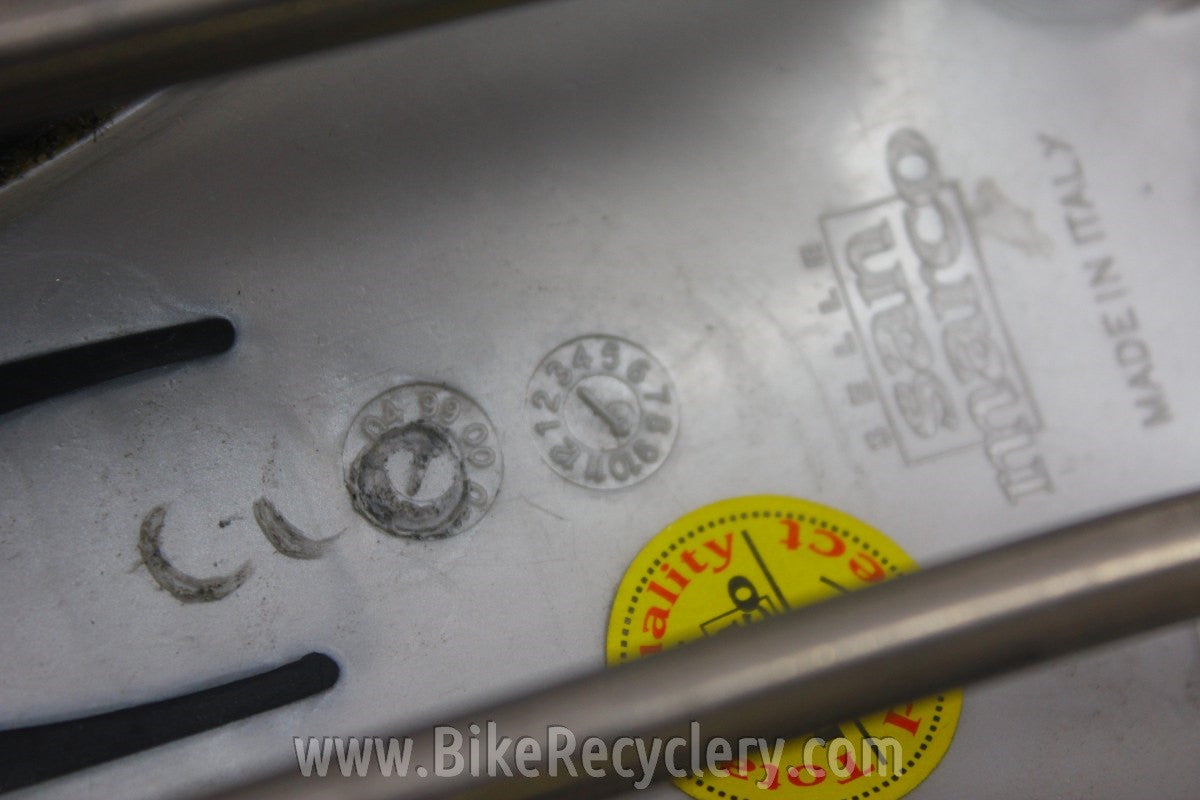 San Marco Era Titanium Saddle: 1999, Leather, EXC