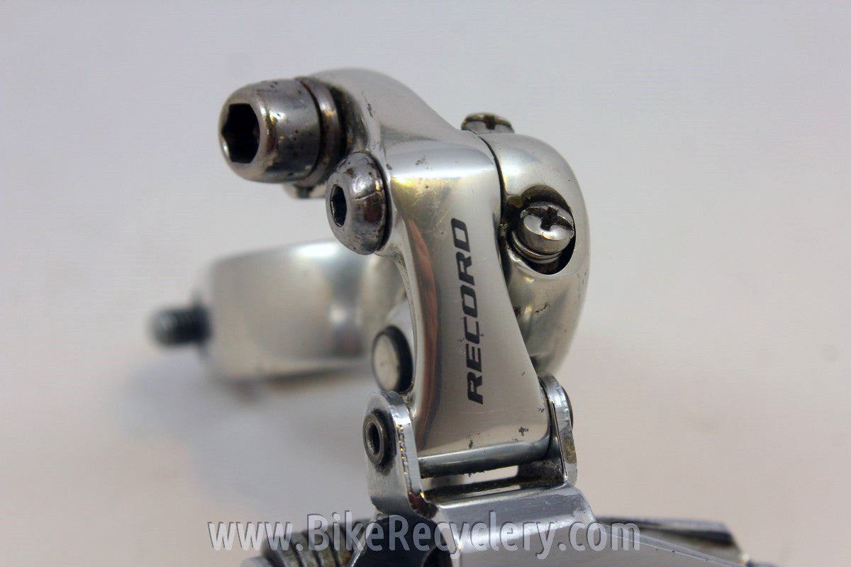 Campagnolo Record Front Derailleur: 8 Speed, 28.6mm