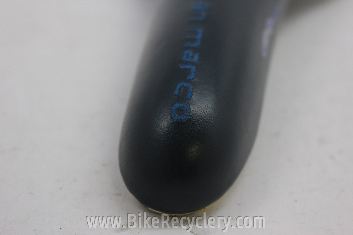 San Marco Era Titanium Saddle: 1999, Leather, EXC