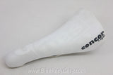 San Marco Concor Light Titanium Saddle: White NEW