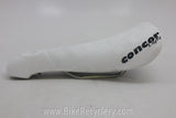 San Marco Concor Light Titanium Saddle: White NEW