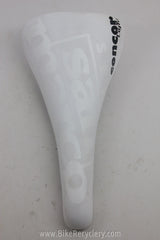 San Marco Concor Light Titanium Saddle: White NEW