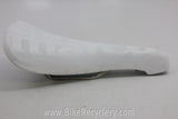 San Marco Concor Light Titanium Saddle: White NEW