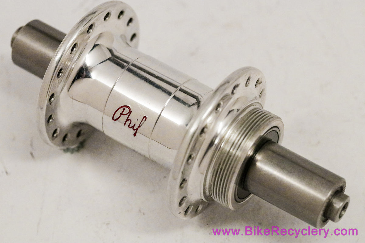 Phil Wood Classic Rear Hub: 32H x 126mm - Freewheel - 1990's 3 Piece FSA (Near Mint+ Perfect Bearings)