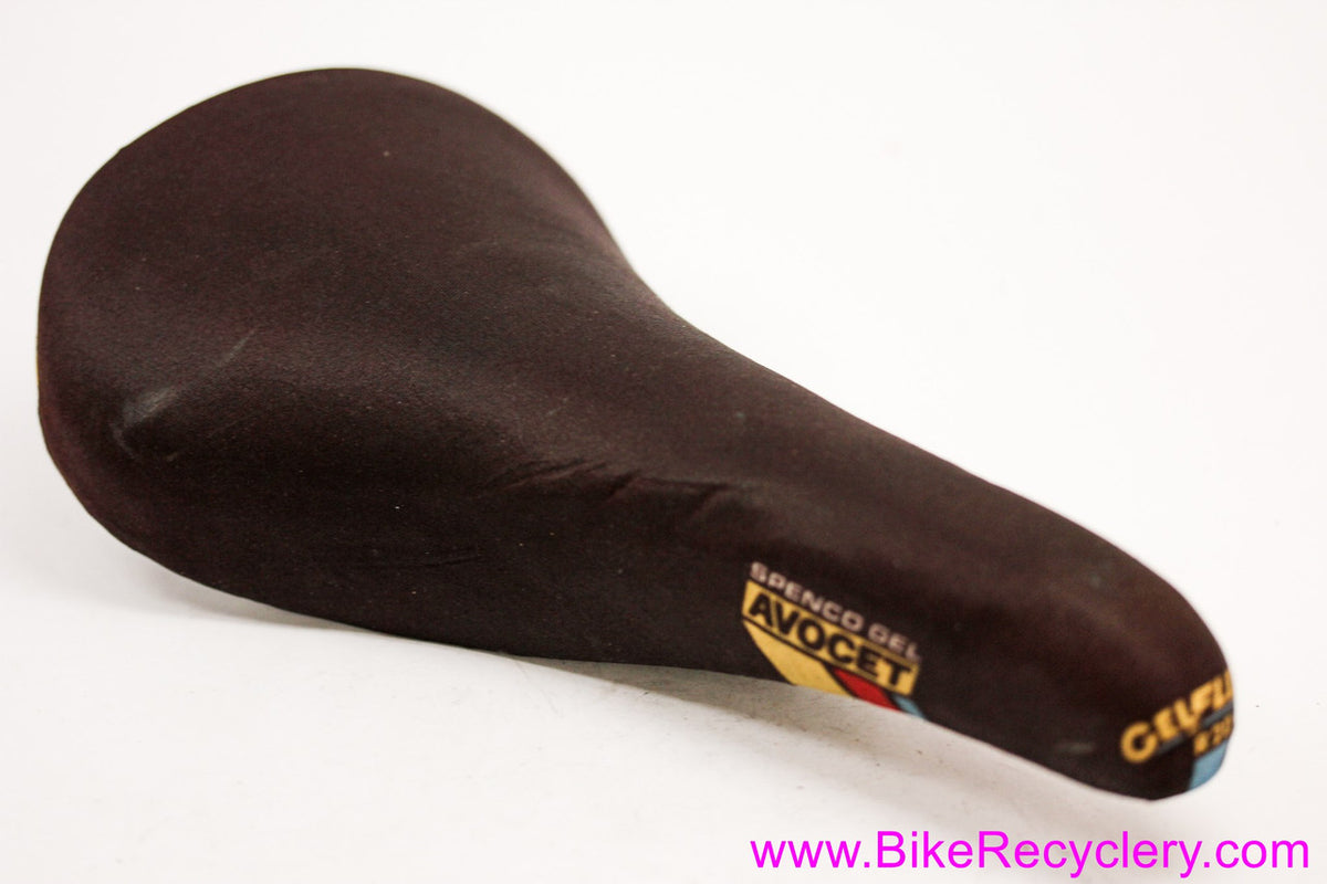 Avocet R20 Spenco GelFlex saddle: Vintage 1980's / 1990's MTB - Black  (EXC+)