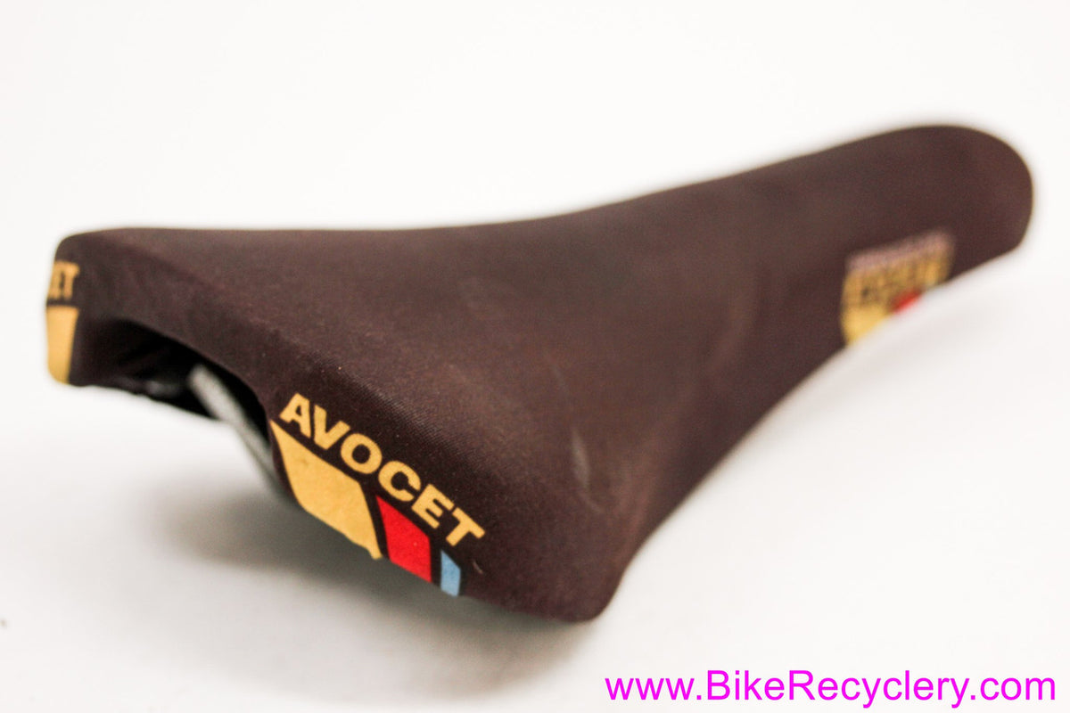 Avocet R20 Spenco GelFlex saddle: Vintage 1980's / 1990's MTB - Black  (EXC+)