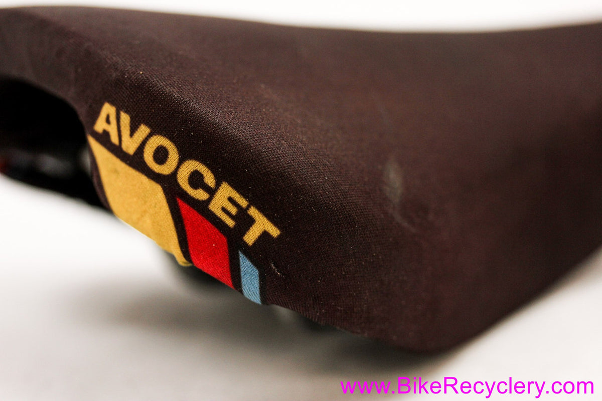 Avocet R20 Spenco GelFlex saddle: Vintage 1980's / 1990's MTB - Black  (EXC+)