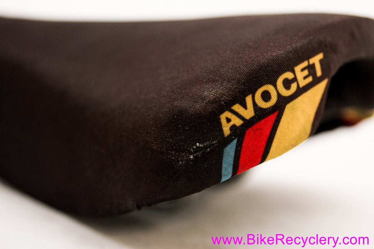 Avocet R20 Spenco GelFlex saddle: Vintage 1980's / 1990's MTB - Black  (EXC+)